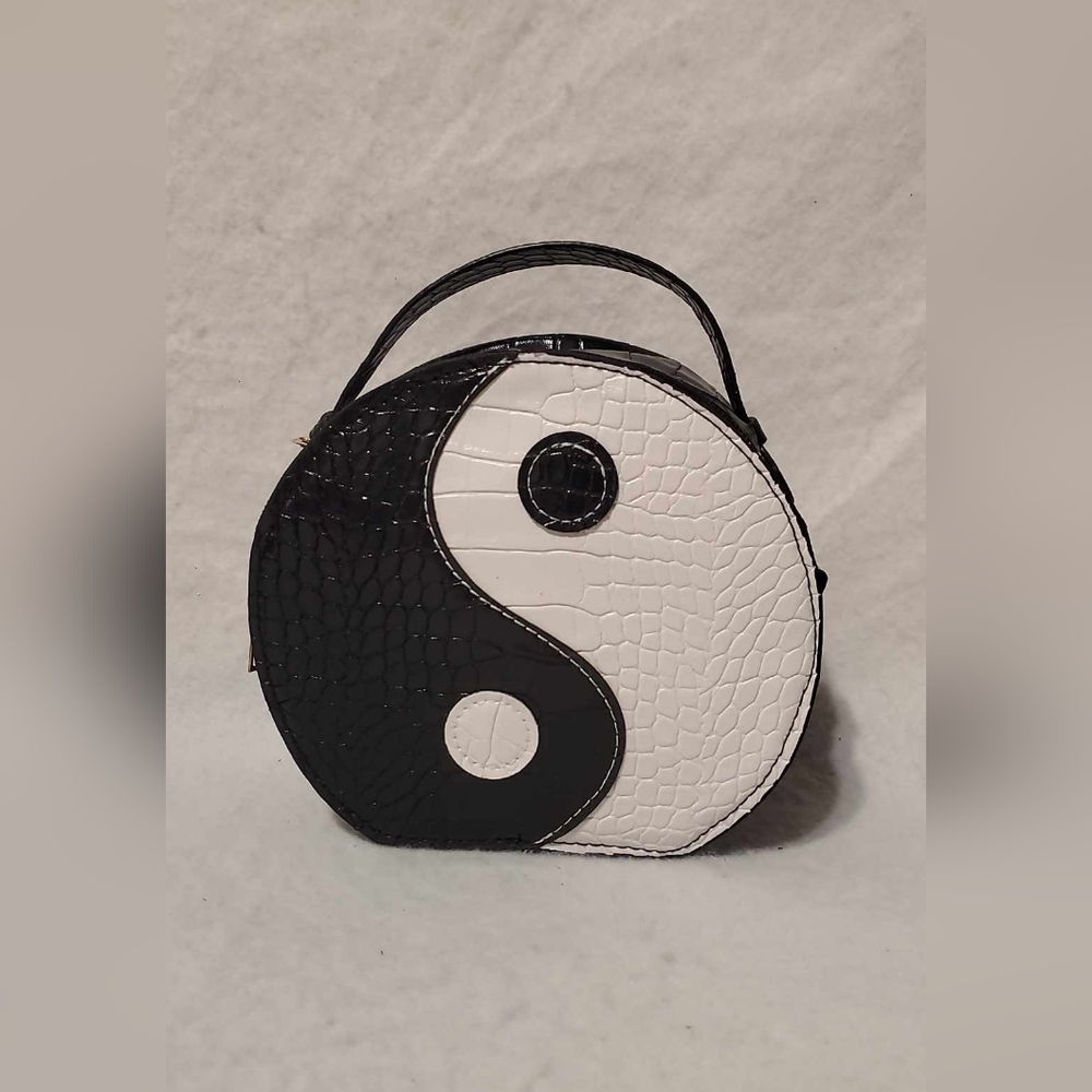 Ying Yang purse handbag